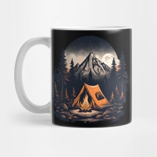 Camping Life Into The Wild Mug